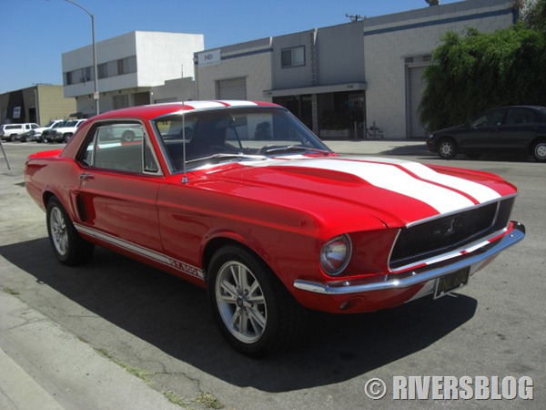67 Ford Mustang Coupe Shelby GT style　Original California car　マスタング　フォード
