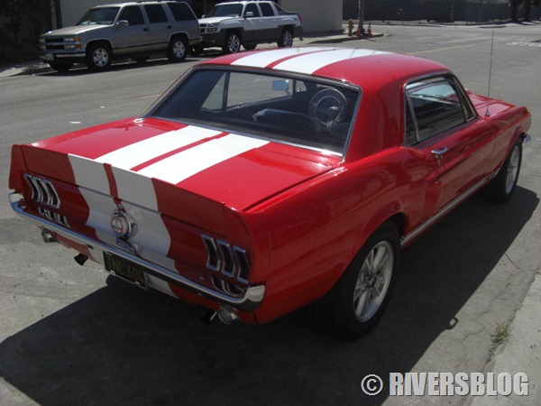 67 Ford Mustang Coupe Shelby GT style　Original California car　マスタング　フォード